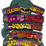 Play It By Ear club Godzilla poster