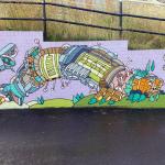 Ashley Down Train Station caterpillar