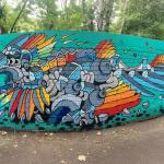 Rainbow bridge raptor
