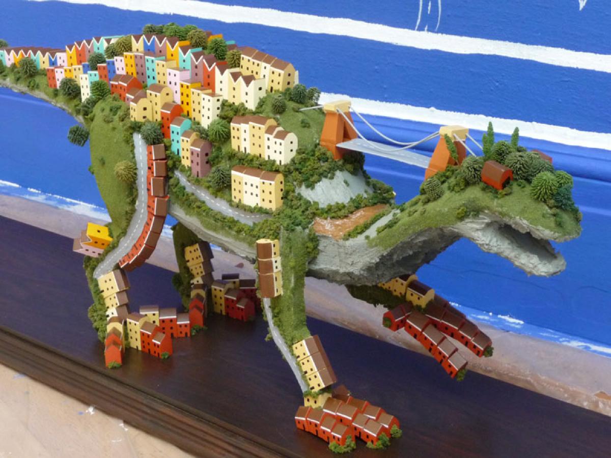 bristol dinosaur model