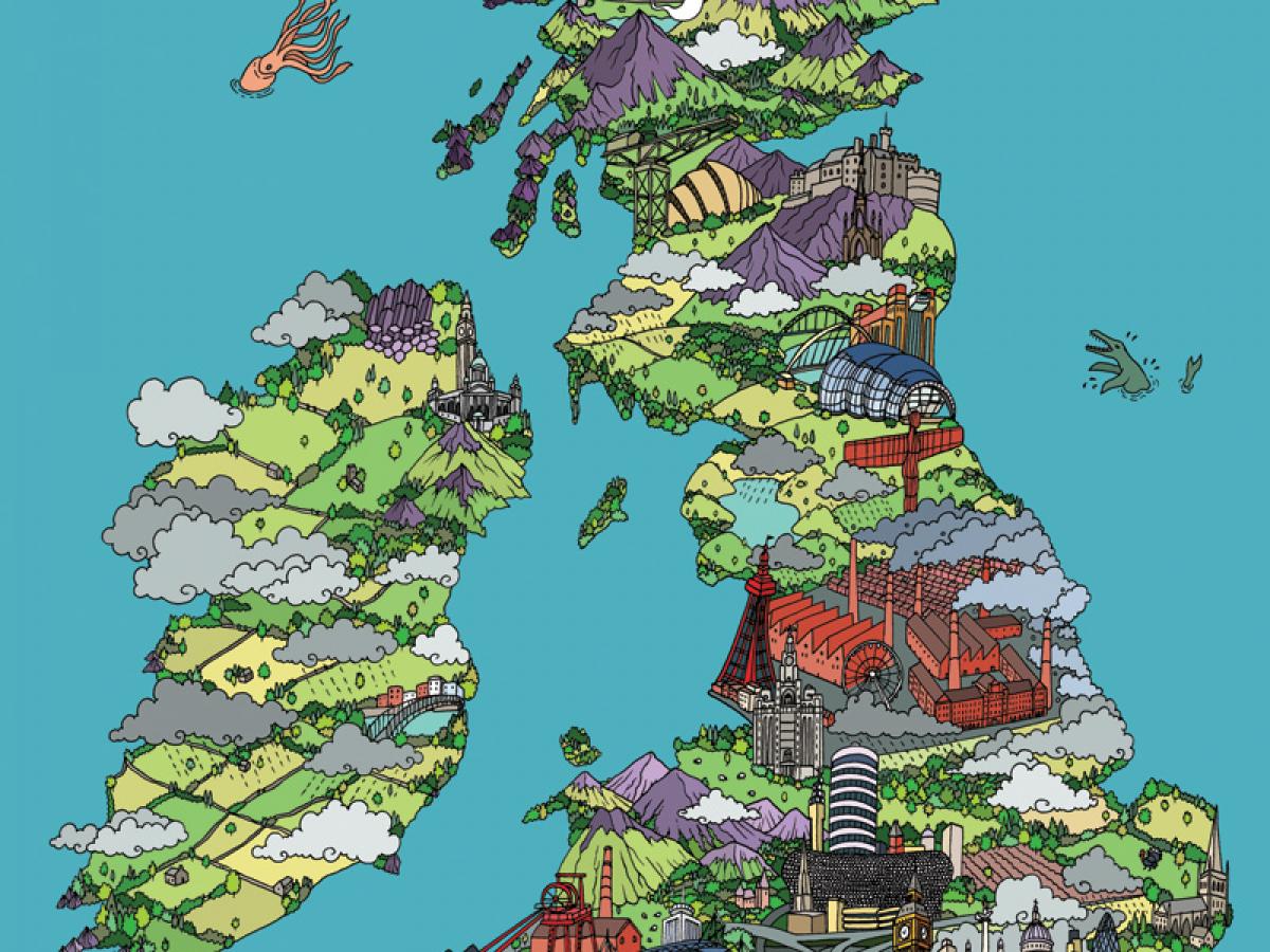 Computer Arts Projects UK map